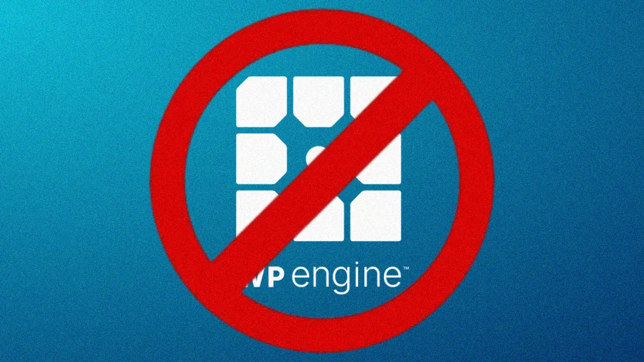 WordPress bloqueou o WP Engine