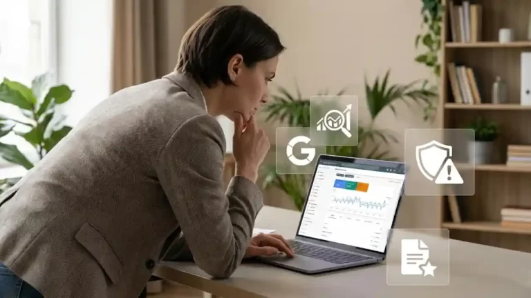 nova política de abuso de reputação de sites