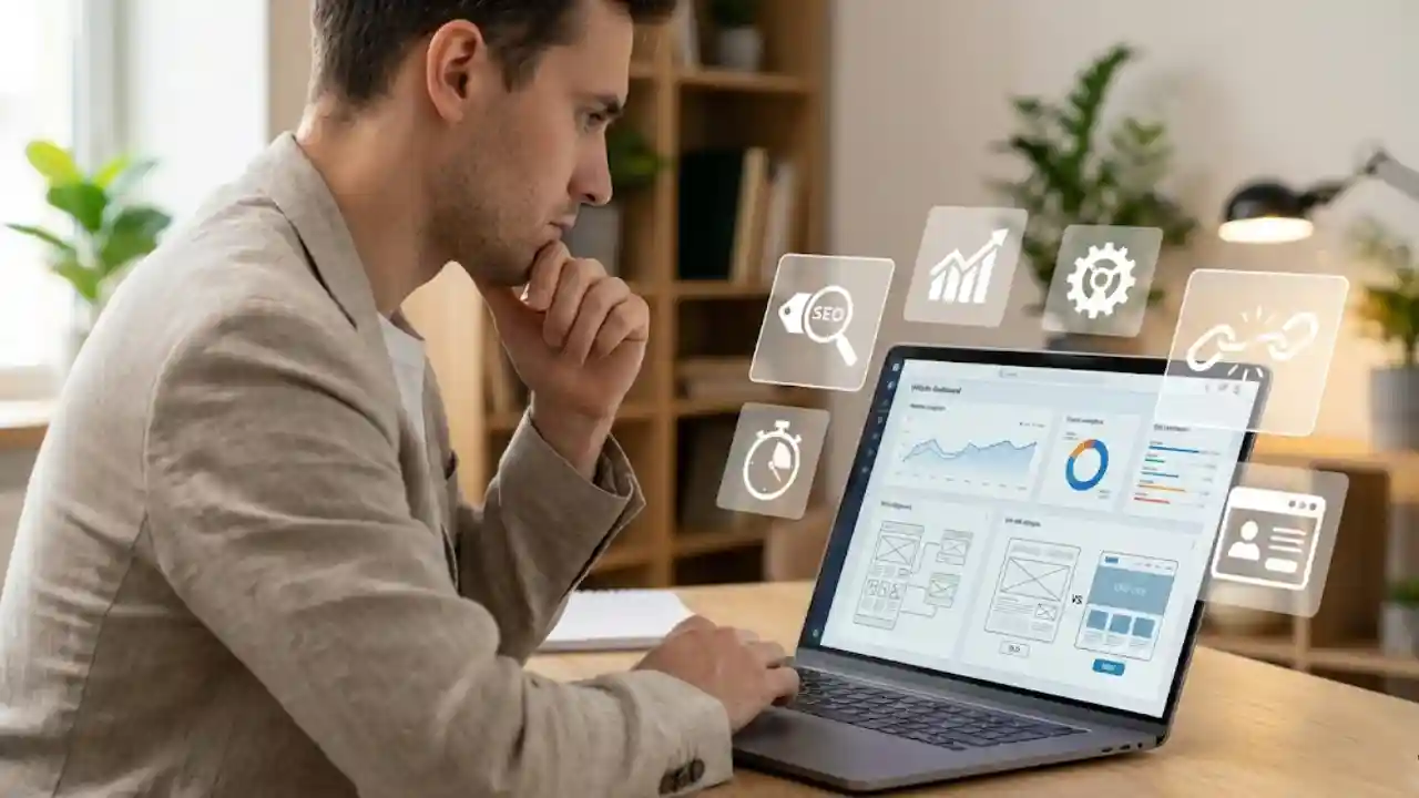 reformulação de site