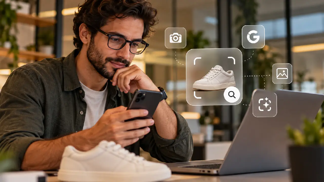 busca multimodal no Search Console
